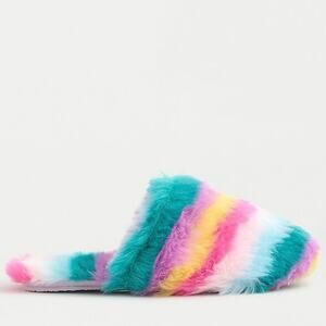 J.Crew: Girls' Slippers In Stripe For Girls Crewcuts